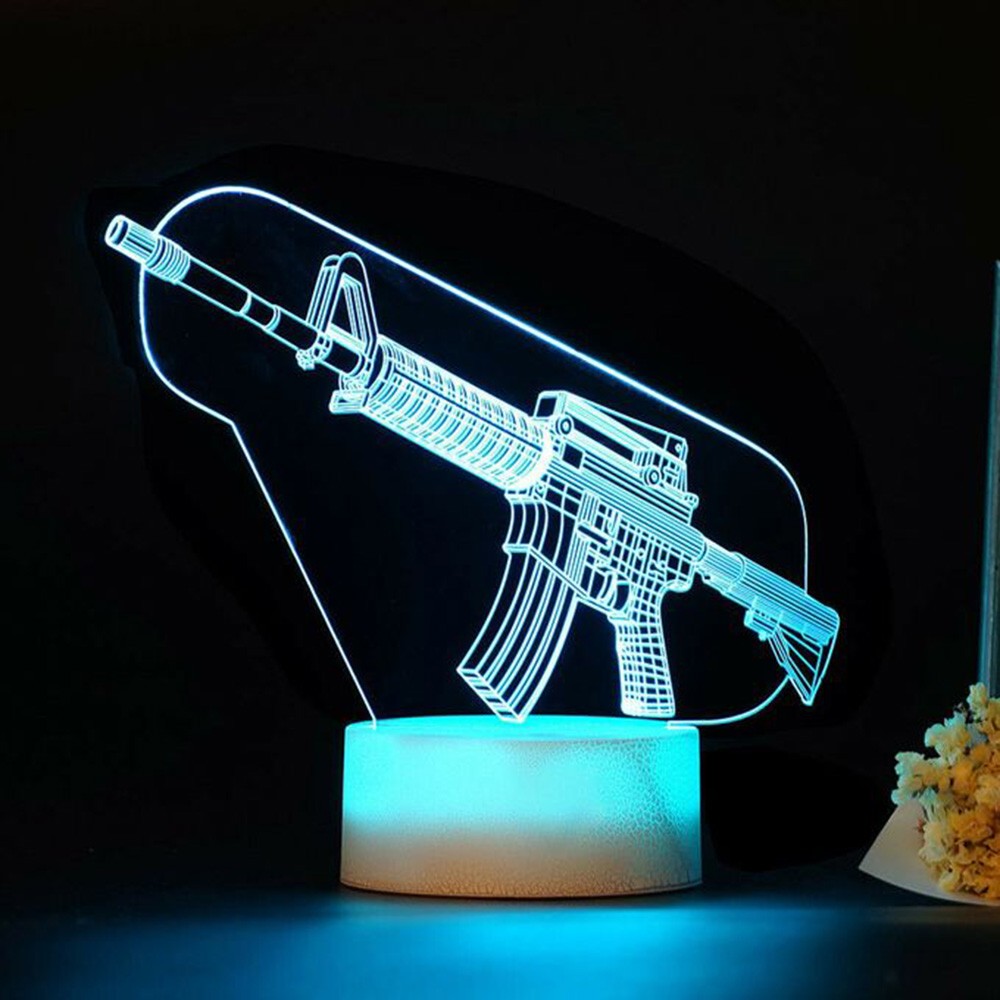 Gioco Fucile 3D Led Night Ligh - Accessories For Your Gaming Room recensione e prezzo